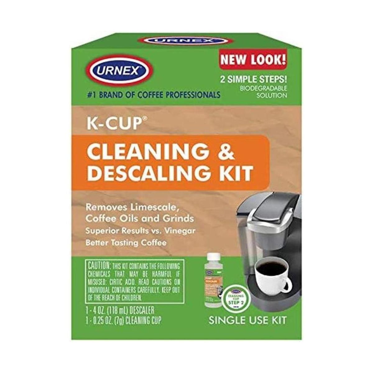 Urnex Kit de descalcificación de café para uso con