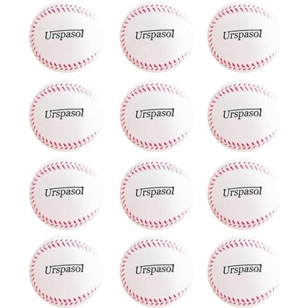 Urspasol Pelotas de béisbol de espuma suave 9 pulgadas_1