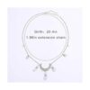Ursumy Diadema de cristal blanco para novia accesorio_3