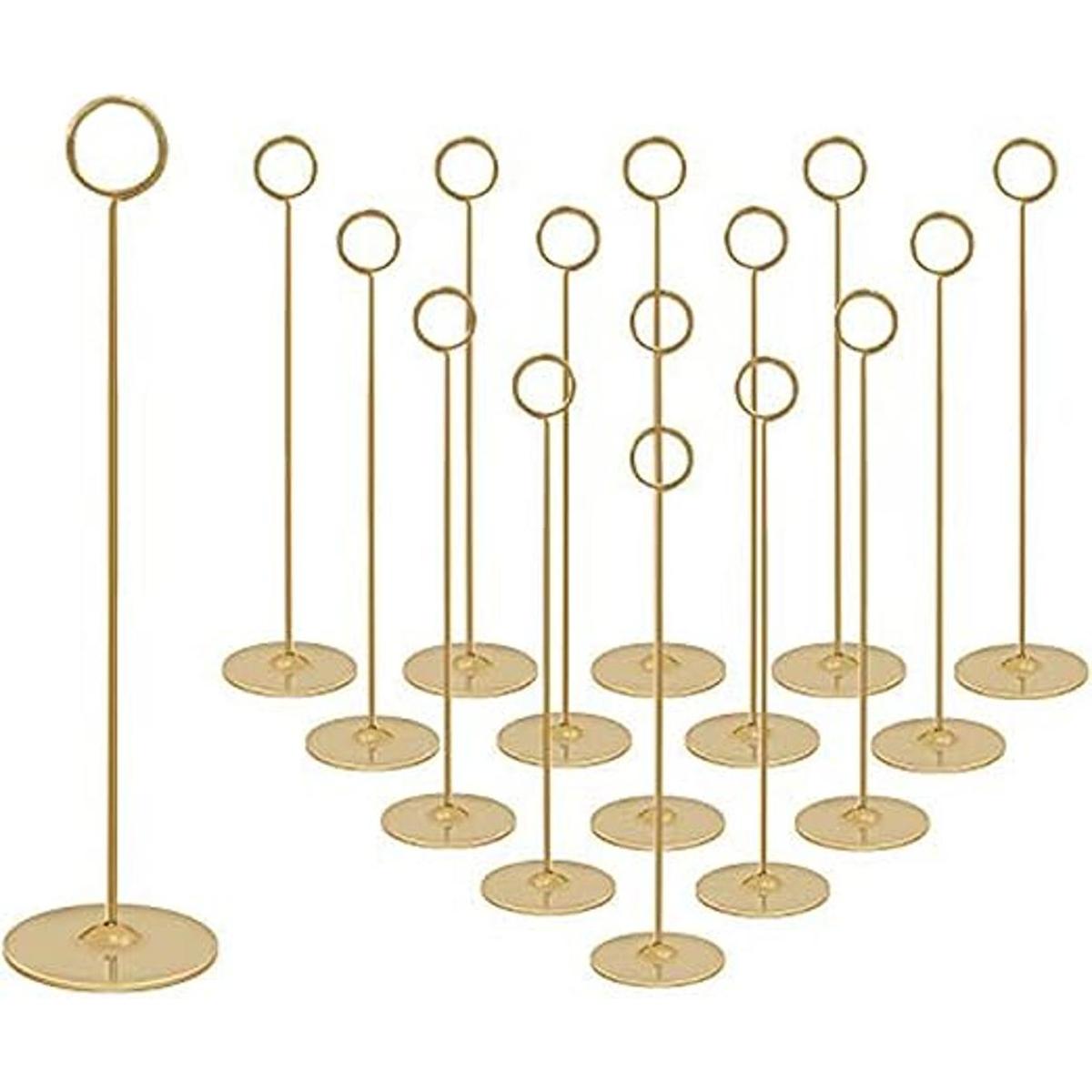 Urban Deco 16 soportes para tarjetas de mesa de 12