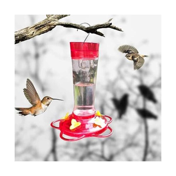 Urban Deco Comedero de colibríes de vidrio para colgar al_3