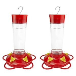 Urban Deco Comedero de colibríes de vidrio para colgar al_1