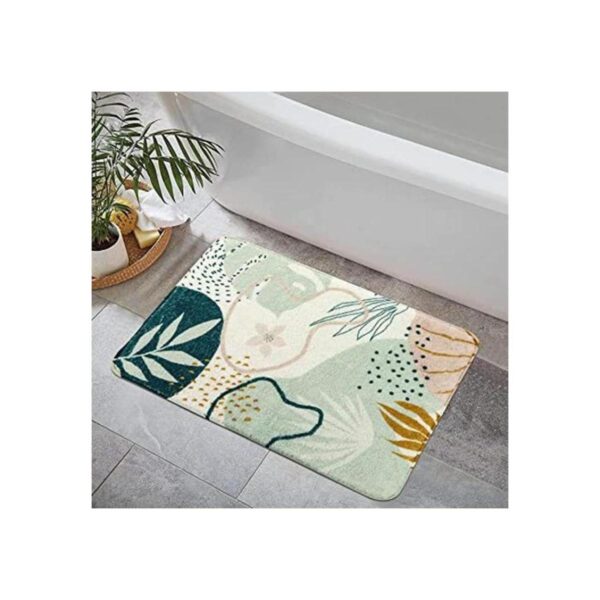 Uphome Alfombras de baño bonitas de plantas verdes