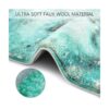 Uphome Alfombra de baño extra larga de terciopelo de