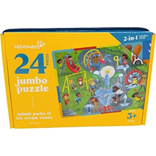 Upbounders Splash Park Rompecabezas de doble cara para_1