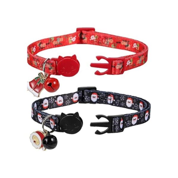 BoomBone Collar de gato de vacaciones paquete de 2_2