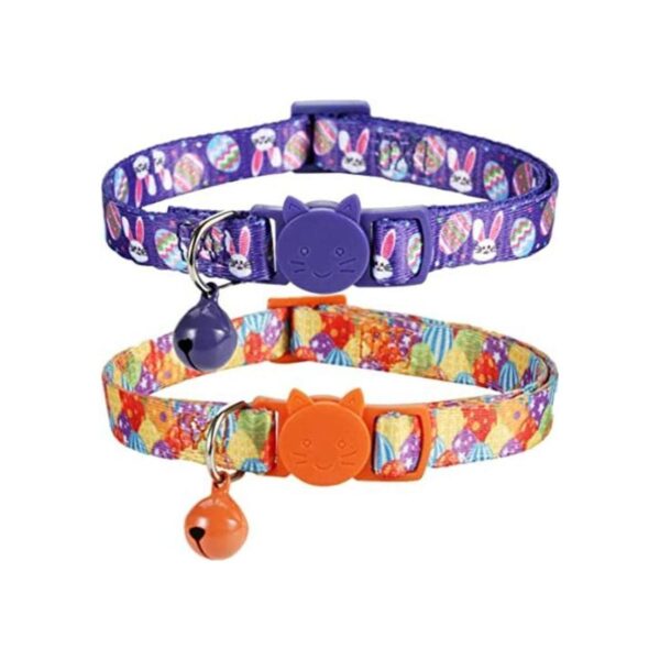 BoomBone Collar de Pascua para gatos con campana_1