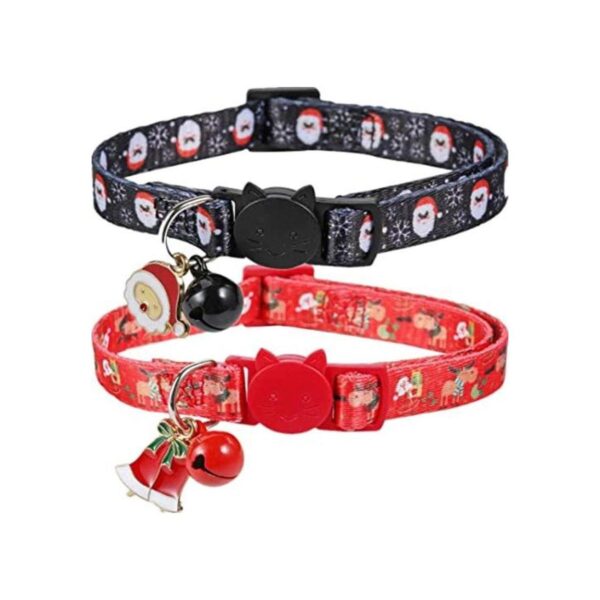 BoomBone Collar de gato de vacaciones paquete de 2_1