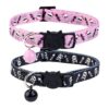 BoomBone Collar para gato diseño de calavera con