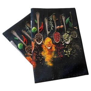 UpNUpCo Juego de toallas de cocina de microfibra toallas_1