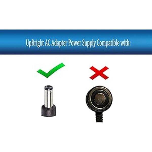 UpBright Adaptador ACDC compatible con Shark Ultra_3