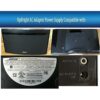 UpBright 20V 2A ACDC Adapter Compatible with Bose_3