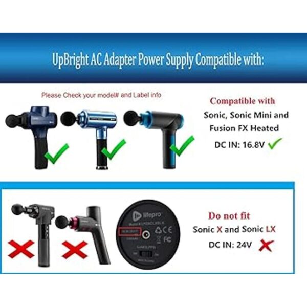 UpBright Adaptador de CA CC de 16 V compatible con_2