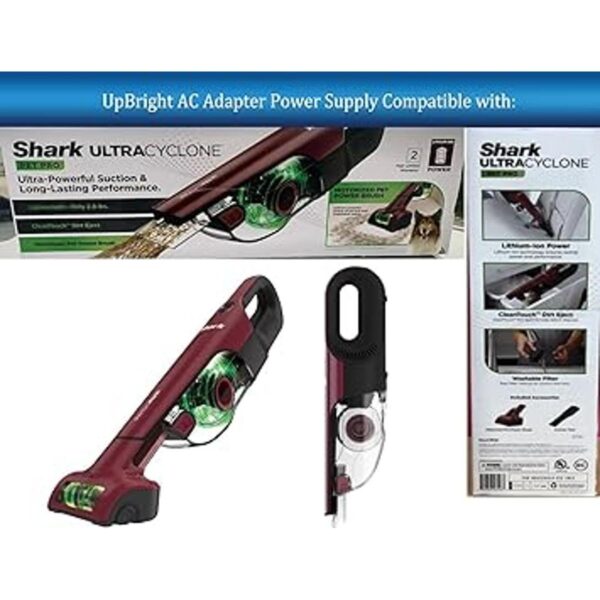 UpBright Adaptador ACDC compatible con Shark Ultra_2