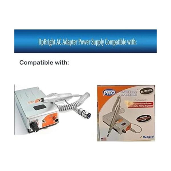 UpBright Adaptador ACDC de 12.6 V compatible con Medicool_2