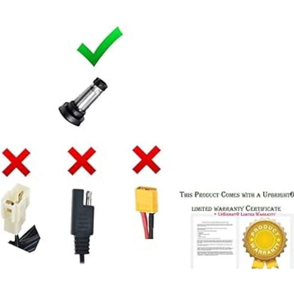 UpBright Adaptador ACDC DYNACRAFT para caballo de coche_2