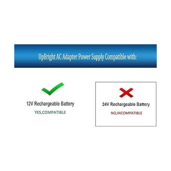 UpBright Adaptador de 12 V ACDC compatible con Pulse_4