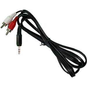 UpBright Cable de audio estéreo de 0.138 in a 2 RCA_1