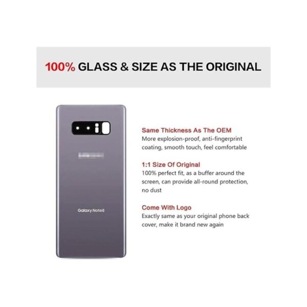 UooFide Compatible con Samsung Galaxy Note 8 cubierta de_2