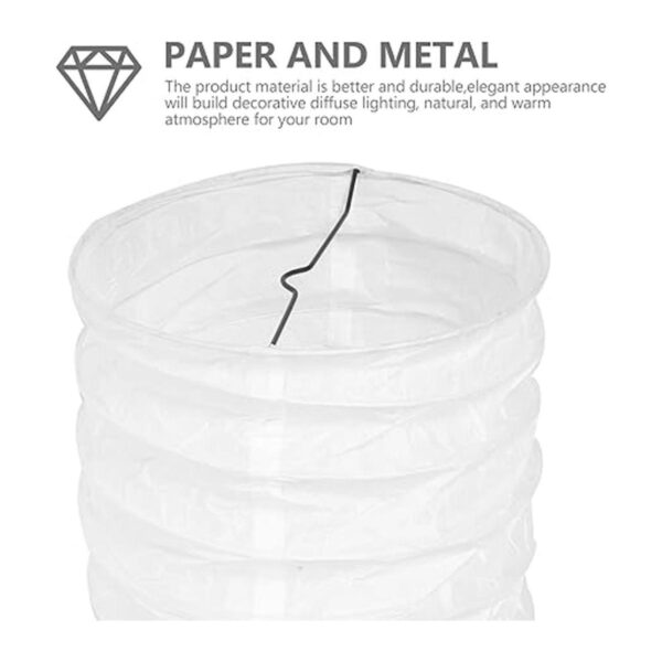 Uonlytech Lámparas de pie de papel estilo nórdico_4
