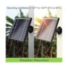 Uogw Paquete de 3 paneles solares para Arlo Pro 3 Arlo