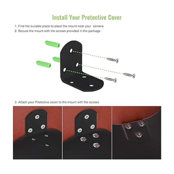 Uogw Funda para sombra de lluvia solar compatible con