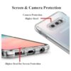 Unov Funda para Galaxy S10 transparente con diseño de TPU_4