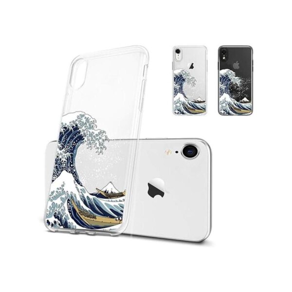 Unov Funda compatible con iPhone XR funda transparente_2