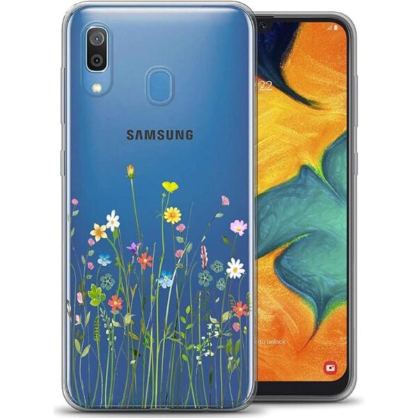 Unov Funda compatible con Galaxy A20 A30 transparente_1
