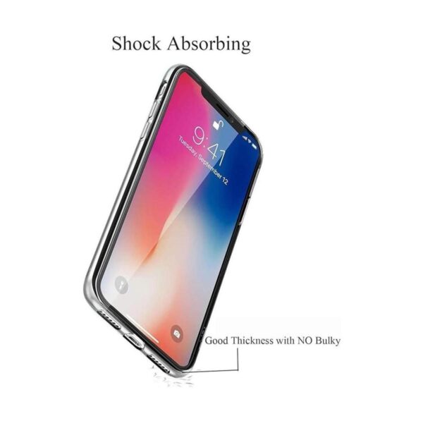 Unov Funda compatible con iPhone XR funda transparente_3