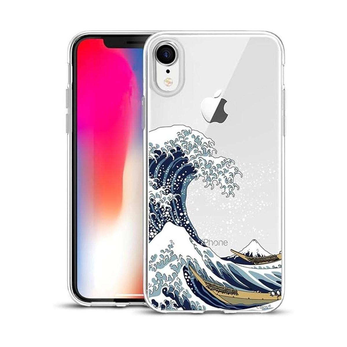 Unov Funda compatible con iPhone XR funda transparente