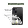 Unov Funda compatible con iPhone 13 transparente con_5