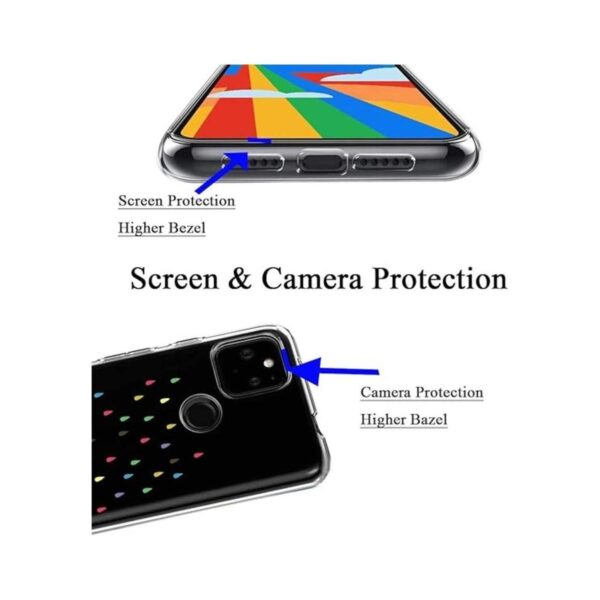 Unov Funda compatible con Google Pixel 4a 5G transparente_2