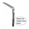 Soporte acrílico AMT para monitores soporte claro para_3