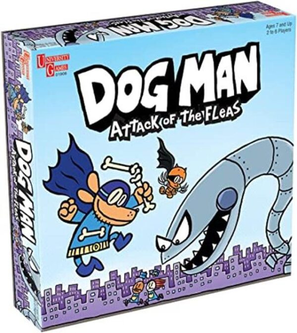 El juego de mesa de Dog Man Attack of the Fleas Fzzy_1
