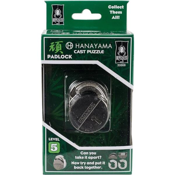 BePuzzled PADLOCK Hanayama Rompecabezas para el cerebro de_1