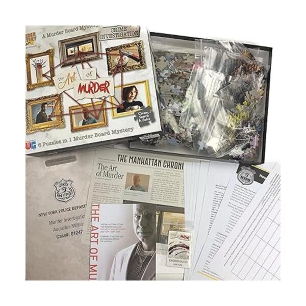 Rompecabezas de archivos de casos de fiesta de misterio de_4