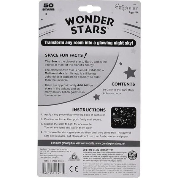 Great Explorations brilla en la oscuridad Wonder_2