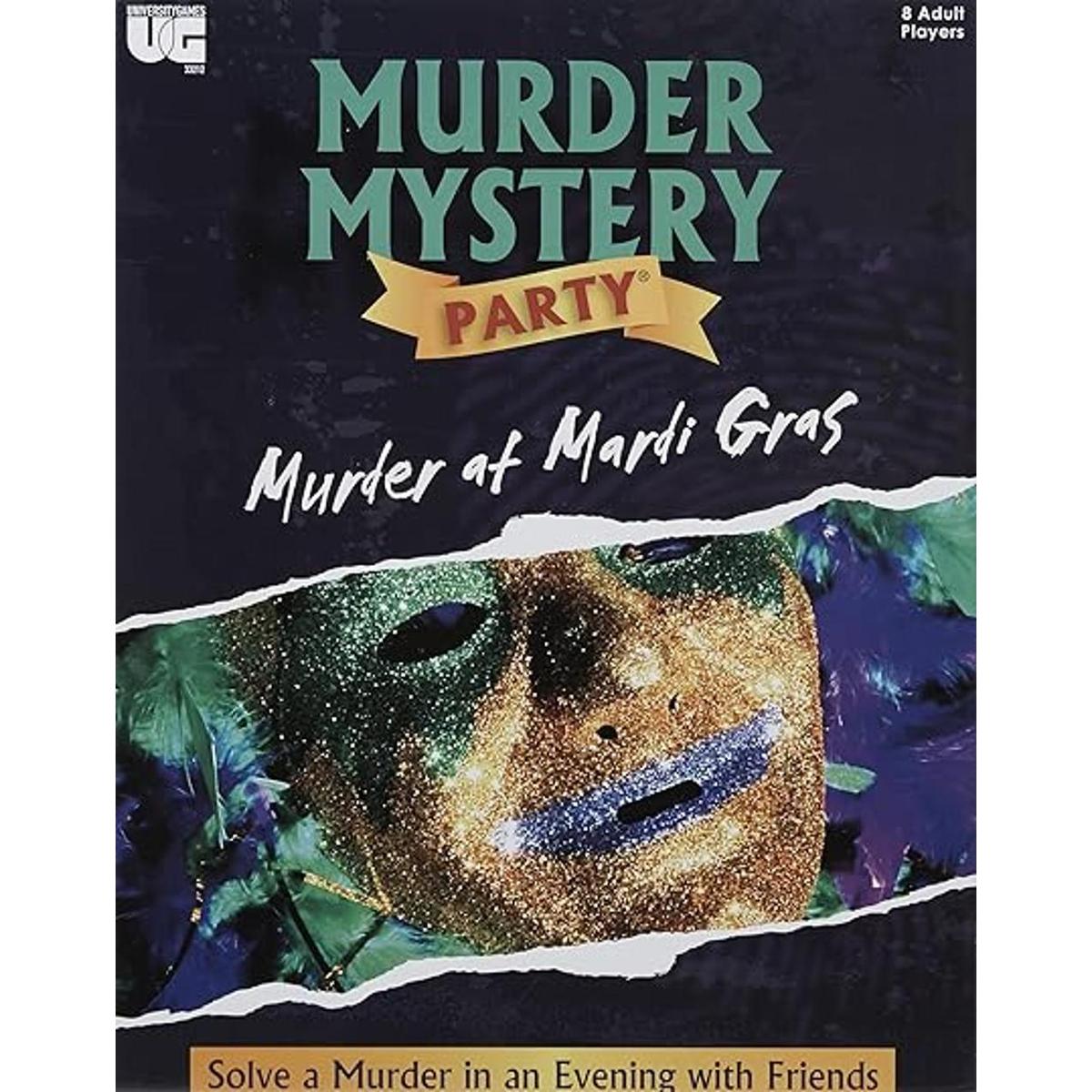 Jueg de fiesta Murder Mystery Murder at Mardi Gras