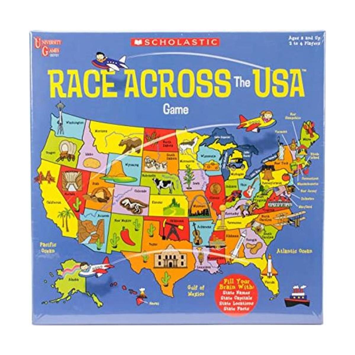 Carrera escolástica en todo el juego de Estados Unidos