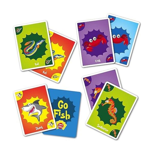 University Games Go Fish Juego de cartas tallas grandes_2