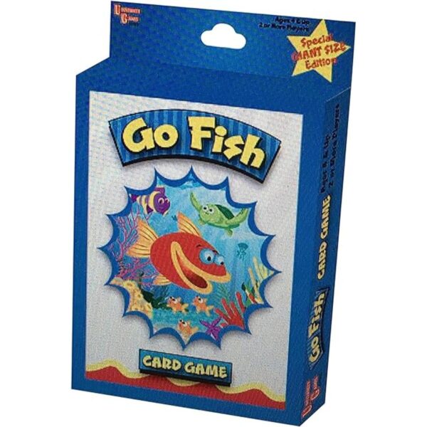University Games Go Fish Juego de cartas tallas grandes_3
