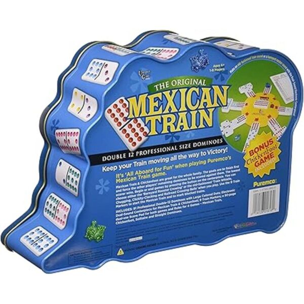 Puremco Mexican Train Double 12 Professional Size Dominoes_2