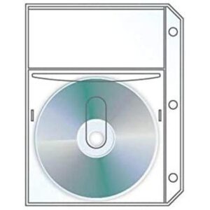 Univenture Archivador de DVD 50 páginas color blanco_1