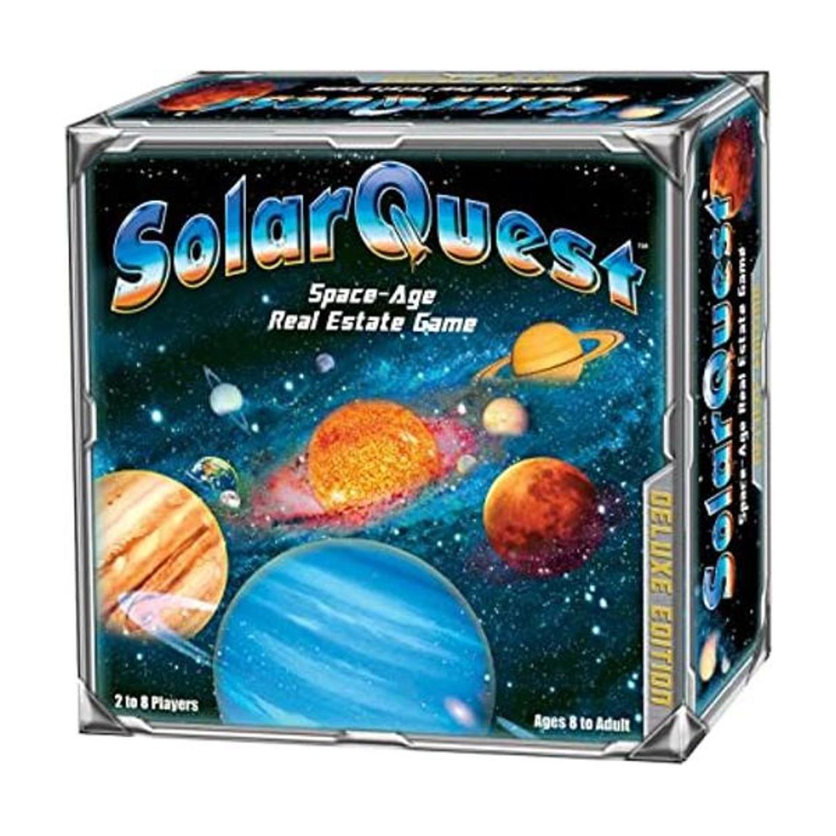 SolarQuest The SpaceAge Real Estate Game Edición Deluxe