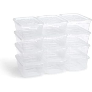 Rubbermaid Cleverstore Recipientes de plástico apilables_1