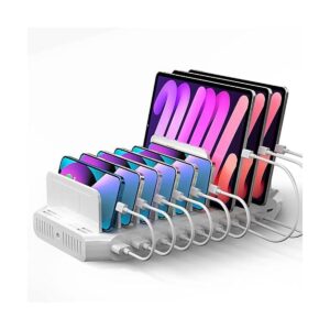 Unitek Cargador tipo estación de carga de 10 puertos USB_1