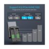 Unitek Duplicador NVMe M.2 con clon sin conexión carcasa_2