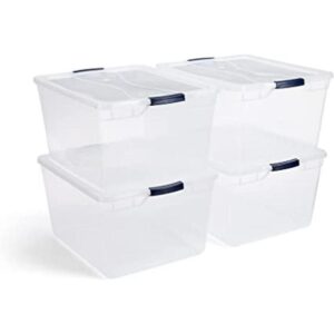 Rubbermaid Cleverstore Contenedores de plástico apilables_1