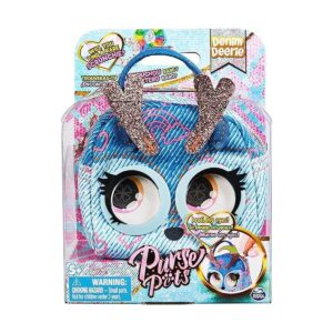 Purse Pets Micros bolso pequeño de mezclilla con función_1